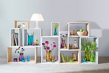 ваза цилиндрическая flower colour 25 см зелёная в Калининграде