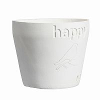 цветочный горшок happy белый в Калининграде