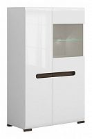 шкаф-витрина для посуды black red white ацтека reg1w1d/14/9 в Калининграде