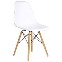 стул деревянный pc-015 белый (eames style) в Калининграде