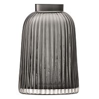 ваза pleat, 20 см, серая в Калининграде