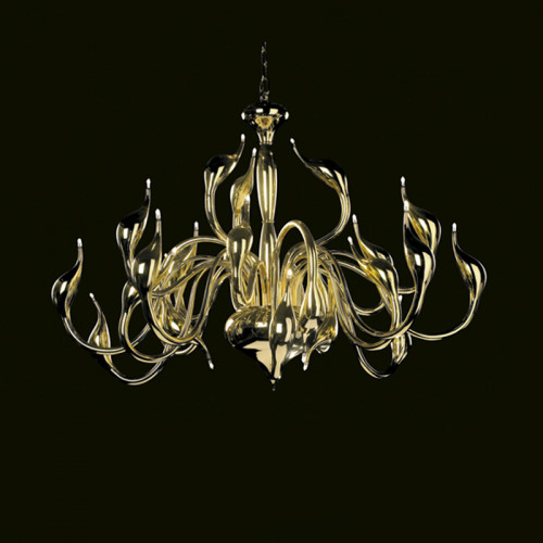 люстра mx8098-12a gold от illuminati золото в Калининграде