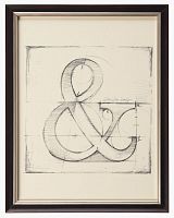 постер для интерьера в раме амперсант drafting symbols в Калининграде