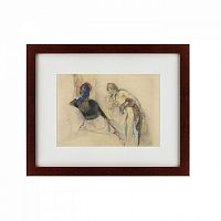картина: two women at brussa, 1850 в Калининграде