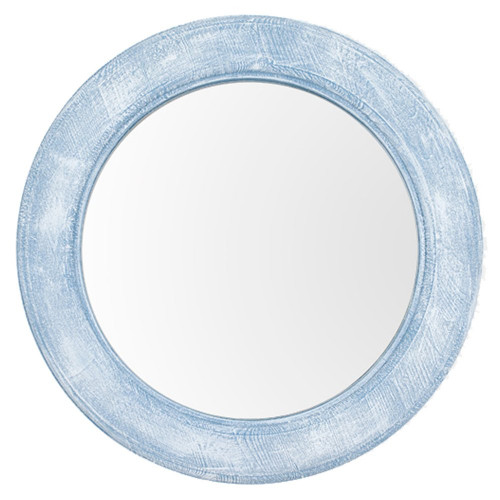 зеркало круглое голубое round window в Калининграде