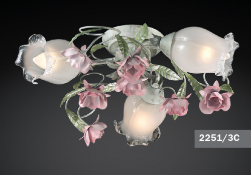 потолочная люстра odeon light ameli 2252/3c в Калининграде
