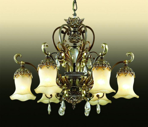 подвесная люстра odeon light safira 2802/6 в Калининграде