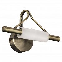 Подсветка для зеркал Ideal Lux Lucciola AP1 Brunito