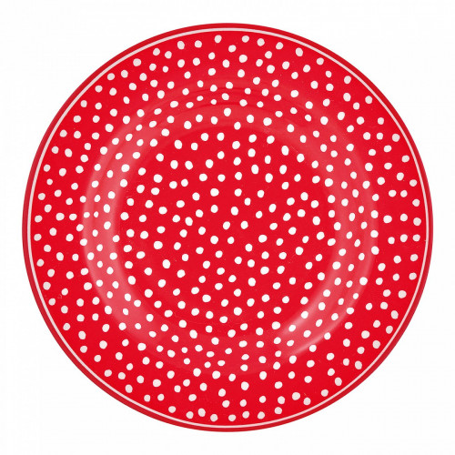 десертная тарелка dot red в Калининграде