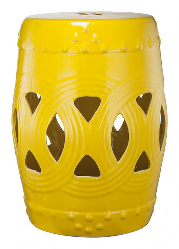 керамический столик-табурет fence stool yellow в Калининграде