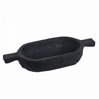 плошка, две ручки чёрный в Калининграде