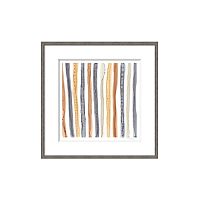 постер beige strips разноцветный в Калининграде