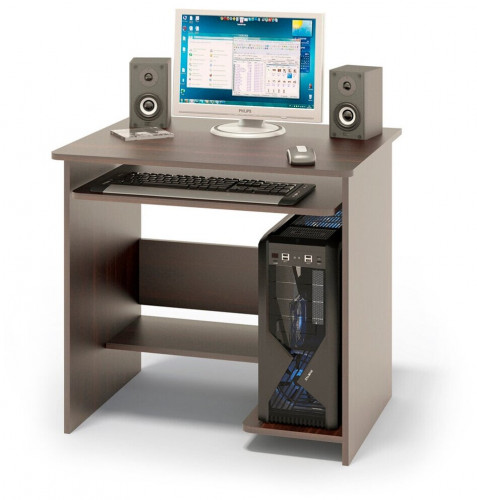 стол компьютерный шарм-дизайн кст-800 венге в Калининграде