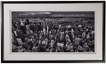 постер с паспарту в раме new york city from the empire state building в Калининграде