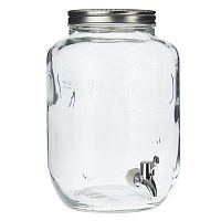банка glass с крышкой и краном прозрачная в Калининграде