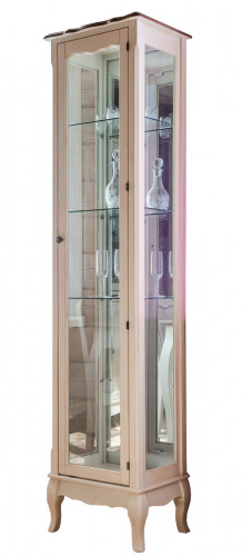 витрина mobilier de maison узкая высокая бежевая в Калининграде