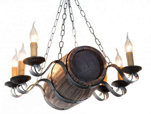 люстра бочонок коричневая в Калининграде