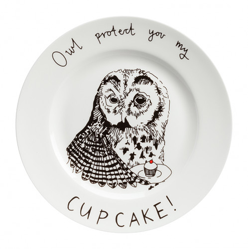 тарелка owl protect you my cup cake в Калининграде
