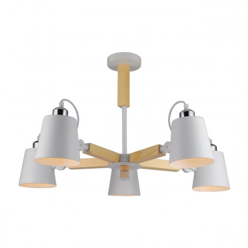 потолочная люстра arte lamp a7141pl-5wh белая в Калининграде