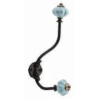 настенный декоративный крючок knobs голубой в Калининграде