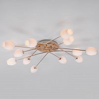 потолочная люстра eurosvet tulip 30135 золото в Калининграде