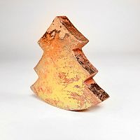 украшение новогоднее ель золотая golden tree, 15х14х2,5 см в Калининграде