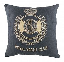 подушка с гербом королевского royal yacht club denim в Калининграде