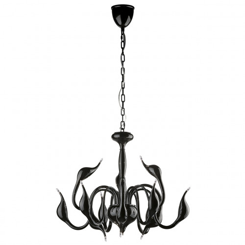 подвесная люстра lightstar cigno collo bk 751127 в Калининграде