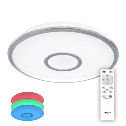 потолочный светодиодный светильник citilux старлайт cl70340rgb в Калининграде