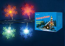 светодиодная гирлянда «снежинки-3» 700см (07936) uniel uld-s0700-050/dta multi ip20 snowflakes-3 в Калининграде