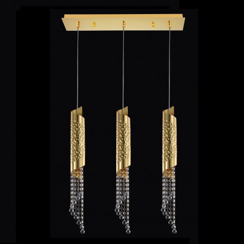 подвесной светильник crystal lux credo l- gold в Калининграде
