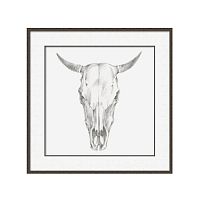 постер bison skull коричневый в Калининграде