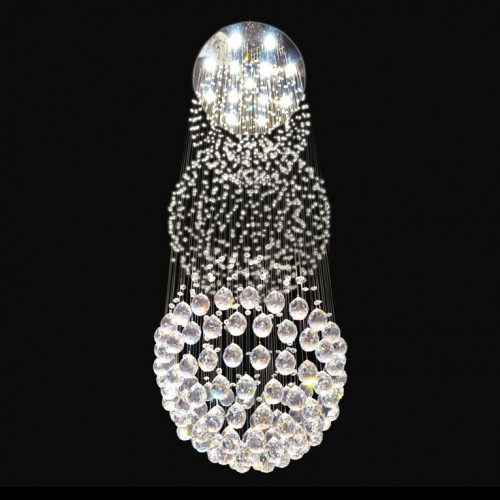 каскадная люстра newport 8113/300 хром в Калининграде