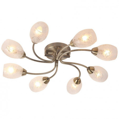 потолочная люстра idlamp carmina 201/8pf-oldbronze в Калининграде