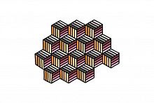 ковер parquet hexagon orange 203x153 от gan в Калининграде