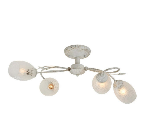 потолочная люстра idlamp julia 874/4pf-whitepatina в Калининграде