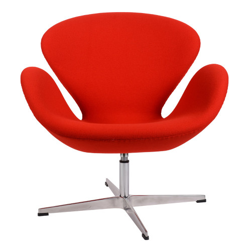 кресло arne jacobsen красное в Калининграде