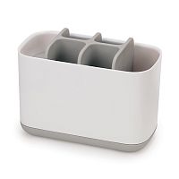 органайзер для зубных щеток easystore большой белый-серый в Калининграде