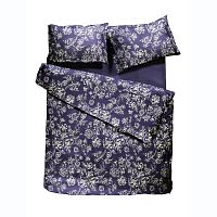 комплект постельного белья decoflux сатин 1.5 спальный peony indigo в Калининграде