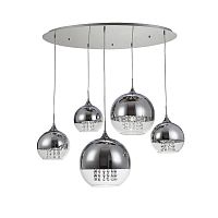 подвесная люстра maytoni fermi p140-pl-170-5-n в Калининграде