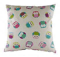 подушка с принтом owl print pink в Калининграде