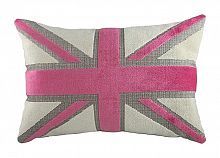 подушка с британским флагом pink velvet в Калининграде