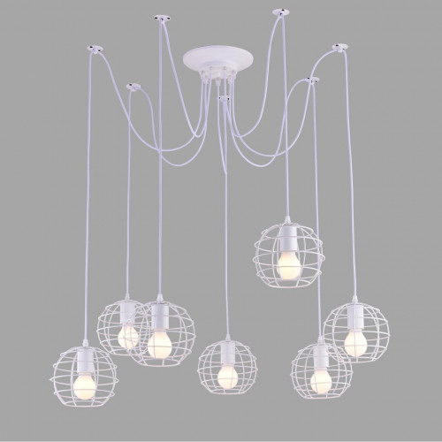 подвесная люстра arte lamp a1110sp-7wh в Калининграде
