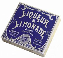 салфетки ликер и лимонад шт.(бумага,хсм) comptoir de famille в Калининграде