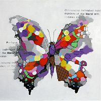 картина маслом бабочка в Калининграде