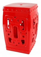керамический столик-табурет oriental stool red в Калининграде