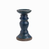 подсвечник синий фигурный blue, 22 см в Калининграде