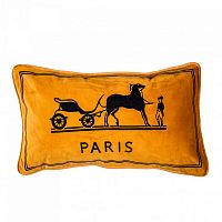 декоративная подушка old paris оранжевый в Калининграде
