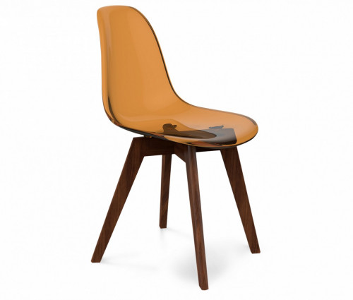 стул dsw кофейный s39 (eames style) в Калининграде