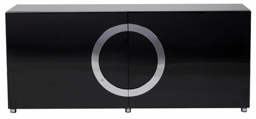 тумба fuller мдф 150x48,5x65 чёрная в Калининграде